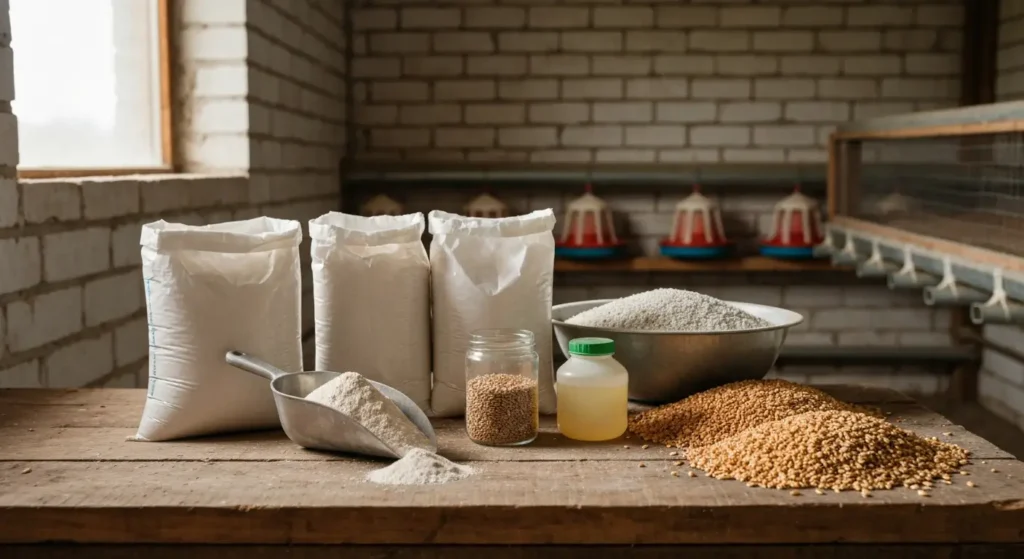 Dodatki paszowe dla drobiu – probiotyki, enzymy, zakwaszacze i preparaty mineralne