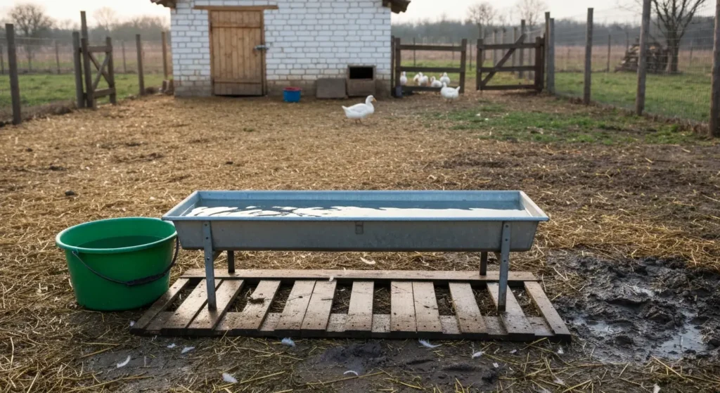 Woda dla kaczek – dostęp do kąpieli, poidła i utrzymanie higieny